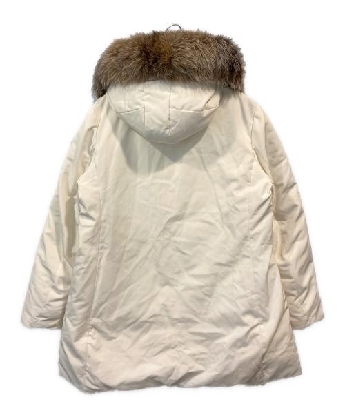 MONCLER（モンクレール）MONCLER (モンクレール) ダウンコート アイボリー サイズ:SIZE 4の古着・服飾アイテム