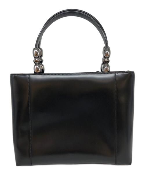 Christian Dior（クリスチャン ディオール）Christian Dior (クリスチャン ディオール) マリスパールハンドバッグ ブラックの古着・服飾アイテム