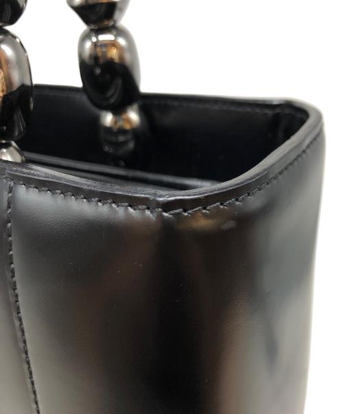 Christian Dior（クリスチャン ディオール）Christian Dior (クリスチャン ディオール) マリスパールハンドバッグ ブラックの古着・服飾アイテム