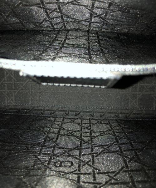 Christian Dior（クリスチャン ディオール）Christian Dior (クリスチャン ディオール) マリスパールハンドバッグ ブラックの古着・服飾アイテム