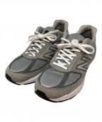 NEW BALANCEニューバランス）の古着「M990ローカットスニーカー」｜グレー