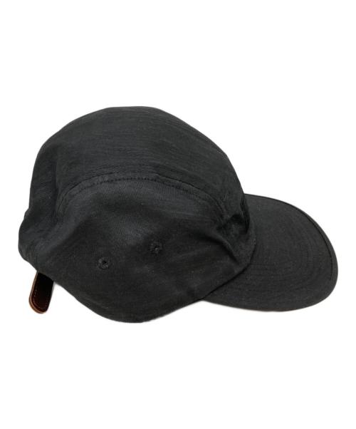SUPREME（シュプリーム）Supreme (シュプリーム) MM6 Maison Margiela (エムエムシックスメゾンマルジェラ) Painted Camp Cap ブラックの古着・服飾アイテム