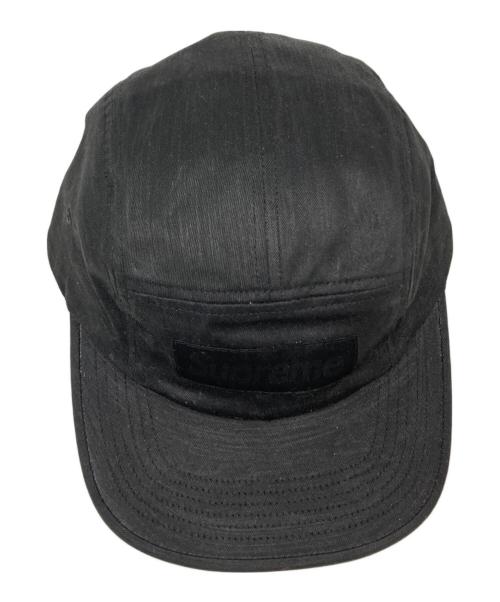 SUPREME（シュプリーム）Supreme (シュプリーム) MM6 Maison Margiela (エムエムシックスメゾンマルジェラ) Painted Camp Cap ブラックの古着・服飾アイテム