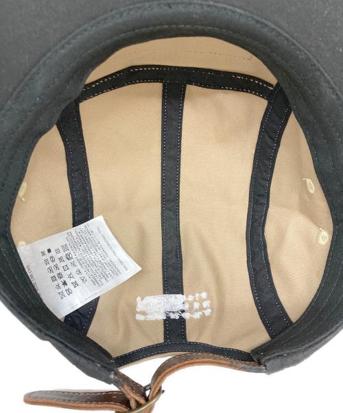 SUPREME（シュプリーム）Supreme (シュプリーム) MM6 Maison Margiela (エムエムシックスメゾンマルジェラ) Painted Camp Cap ブラックの古着・服飾アイテム