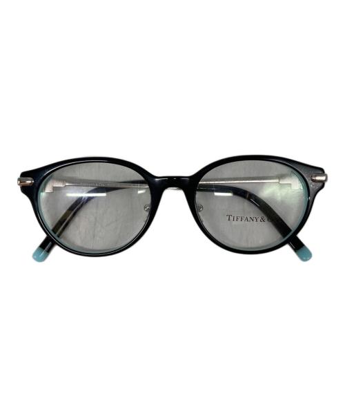 TIFFANY & Co.（ティファニー）Tiffany & Co. (ティファニー) 眼鏡 ブラック×ブルーの古着・服飾アイテム