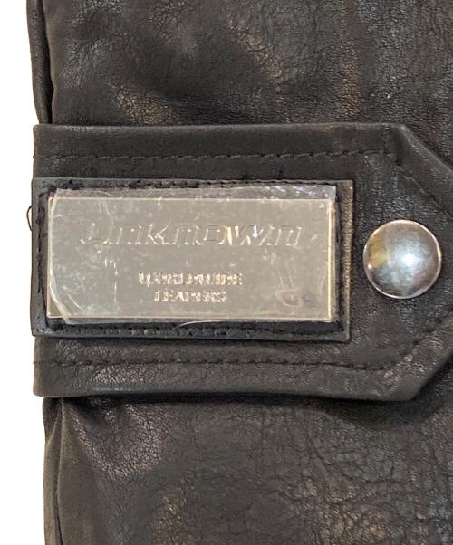 unknown（アンノウン）Unknown (アンノウン) エコレザージャケット ブラック サイズ:SIZE Lの古着・服飾アイテム