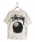 NIKE (ナイキ) stussy (ステューシー) プリントTシャツ ホワイト サイズ:SIZE S：9000円