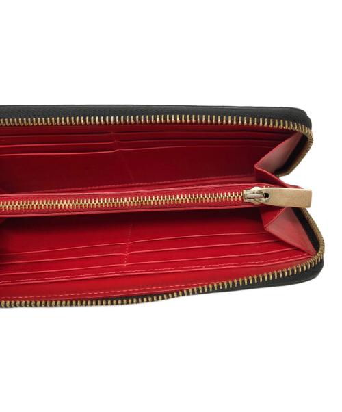 Christian Louboutin（クリスチャン・ルブタン）Christian Louboutin (クリスチャン・ルブタン) ラウンドジップウォレット ブラックの古着・服飾アイテム
