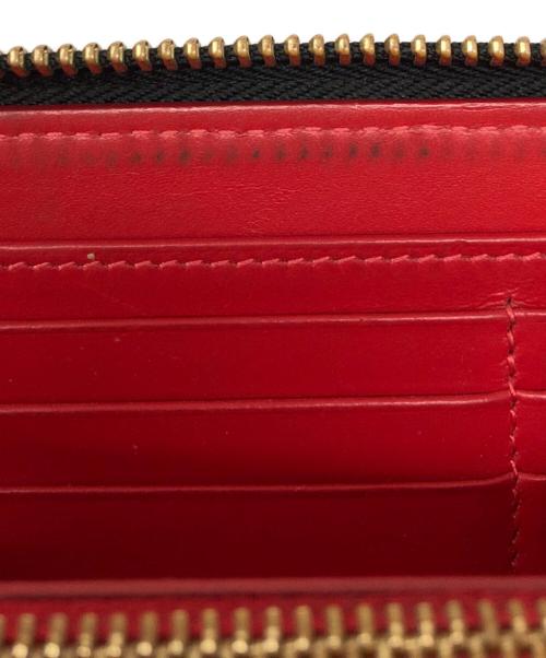 Christian Louboutin（クリスチャン・ルブタン）Christian Louboutin (クリスチャン・ルブタン) ラウンドジップウォレット ブラックの古着・服飾アイテム
