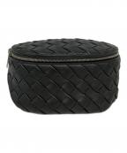 BOTTEGA VENETAボッテガベネタ）の古着「スモールベルトバッグ」｜ブラック