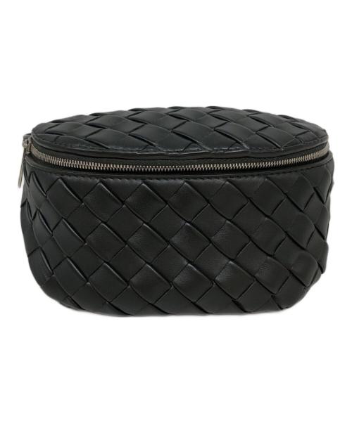 BOTTEGA VENETA（ボッテガベネタ）BOTTEGA VENETA (ボッテガベネタ) スモールベルトバッグ ブラックの古着・服飾アイテム