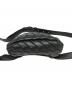 中古・古着 BOTTEGA VENETA (ボッテガベネタ) スモールベルトバッグ ブラック：90000円