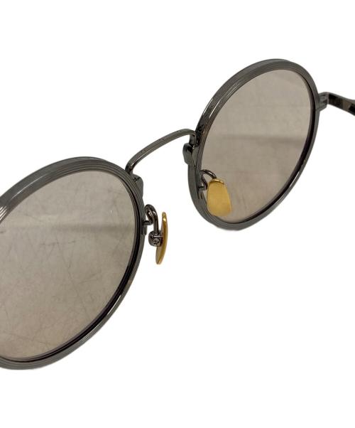 金子眼鏡（カネコガンキョウ）金子眼鏡 (カネコガンキョウ) メタルフレームラウンドメガネ シルバー サイズ:47ロ21-145の古着・服飾アイテム