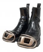 DIESELディーゼル）の古着「d-hammer bt zip d」｜ブラック