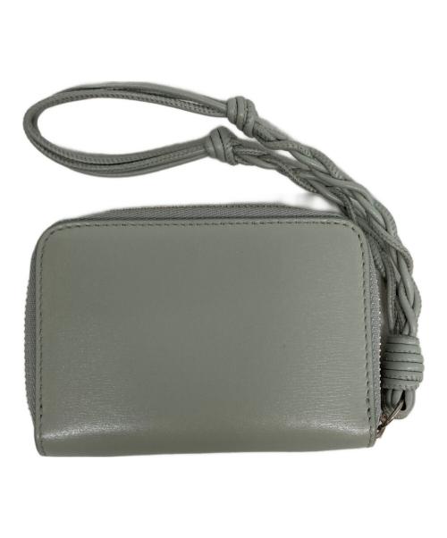 JIL SANDER（ジルサンダー）JIL SANDER (ジルサンダー) ジップアラウンドウォレットコインケース グリーンの古着・服飾アイテム