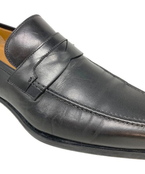 MAGNANNI（マグナーニ）MAGNANNI (マグナーニ) ペニーローファー ブラック サイズ:SIZE 40の古着・服飾アイテム