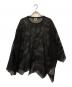BLACK COMME des GARCONS（ブラックコムデギャルソン）の古着「短冊プルオーバーメッシュカットソー」｜ブラック