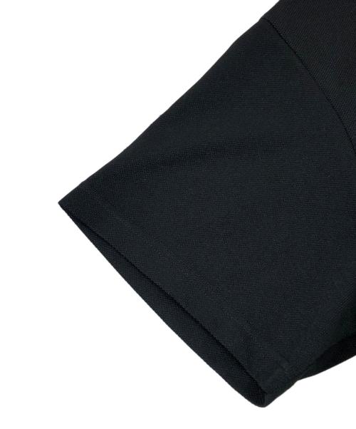 KOLOR（カラー）KOLOR (カラー) ドッキング Pe鹿の子ポロシャツ ブラック サイズ:SIZE 2の古着・服飾アイテム