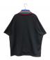 KOLOR (カラー) ドッキング Pe鹿の子ポロシャツ ブラック サイズ:SIZE 2：15000円