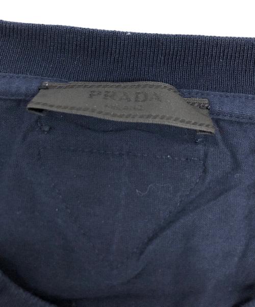 PRADA（プラダ）PRADA (プラダ) Tシャツ ネイビー サイズ:SIZE Lの古着・服飾アイテム