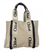 Chloeクロエ）の古着「ウッディトートバッグ」｜ベージュ