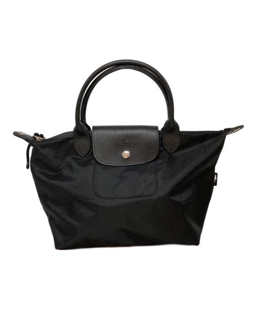 LONGCHAMP（ロンシャン）LONGCHAMP (ロンシャン) ル プリアージュR エナジー S トップハンドルバッグ ブラックの古着・服飾アイテム