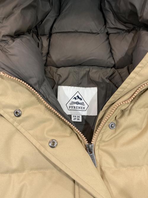Pyrenex（ピレネックス）Pyrenex (ピレネックス) GRENOBLEダウンコート ベージュ サイズ:SIZE 36の古着・服飾アイテム