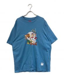 SUPREME（シュプリーム）の古着「Tシャツ」｜ブルー