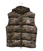 Pyrenexピレネックス）の古着「ダウンベスト」｜カーキ