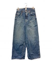 nagonstans（ナゴンスタンス）の古着「バギーデニムパンツ」｜ブルー