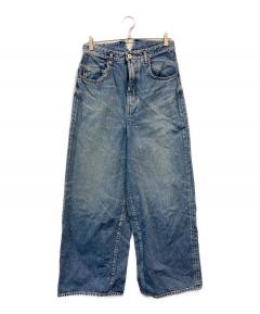 中古・古着通販】nagonstans (ナゴンスタンス) デニムパンツ ブルー