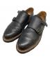 PARABOOT（パラブーツ）の古着「Williamダブルモンクストラップシューズ」｜ブラック