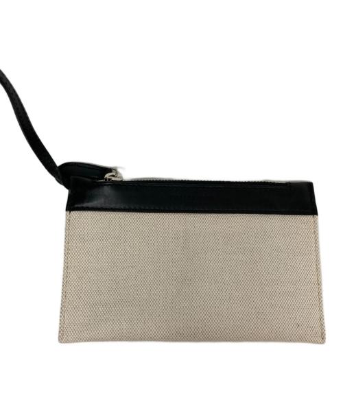 BALENCIAGA（バレンシアガ）BALENCIAGA (バレンシアガ) ネイビーカバス XS 2wayバッグ ブラック×ベージュの古着・服飾アイテム