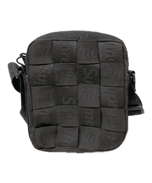 SUPREME（シュプリーム）Supreme (シュプリーム) Woven Shoulder Bag ブラックの古着・服飾アイテム