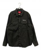 SUPREMEシュプリーム）の古着「Mary Work Shirt」｜ブラック