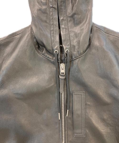 COACH（コーチ）COACH (コーチ) レザー トレーナー ブラック サイズ:SIZE Sの古着・服飾アイテム