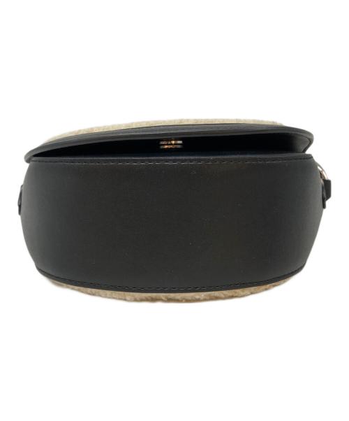 STELLA McCARTNEY（ステラマッカートニー）STELLA McCARTNEY (ステラマッカートニー) Marleeミニボアショルダーバッグ ベージュ×ブラックの古着・服飾アイテム