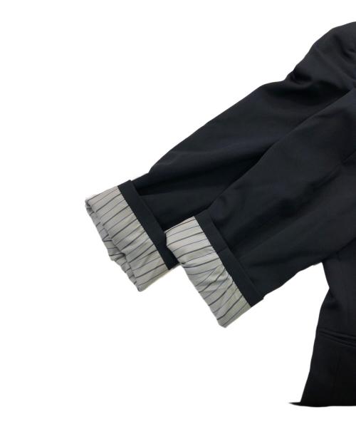 COMME des GARCONS HOMME PLUS（コムデギャルソンオムプリュス）COMME des GARCONS HOMME PLUS (コムデギャルソンオムプリュス) 3Bジャケットセットアップ ブラック サイズ:Lの古着・服飾アイテム