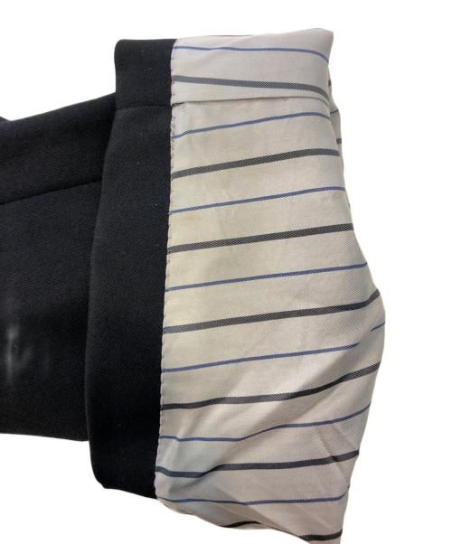 COMME des GARCONS HOMME PLUS（コムデギャルソンオムプリュス）COMME des GARCONS HOMME PLUS (コムデギャルソンオムプリュス) 3Bジャケットセットアップ ブラック サイズ:Lの古着・服飾アイテム