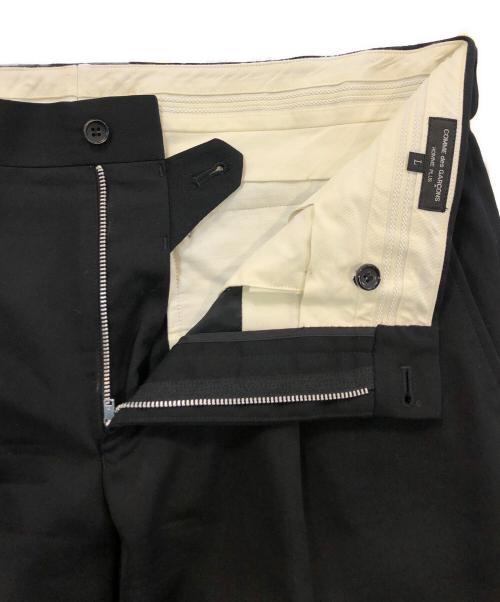 COMME des GARCONS HOMME PLUS（コムデギャルソンオムプリュス）COMME des GARCONS HOMME PLUS (コムデギャルソンオムプリュス) 3Bジャケットセットアップ ブラック サイズ:Lの古着・服飾アイテム