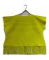 me ISSEY MIYAKE (ミーイッセイ ミヤケ) プリーツフリンジカットソー イエロー サイズ:Free：15000円