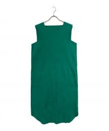 me ISSEY MIYAKE（ミーイッセイ ミヤケ）の古着「プリーツワンピース」｜グリーン