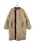 HYKE（ハイク）の古着「ボアコート」｜ベージュ