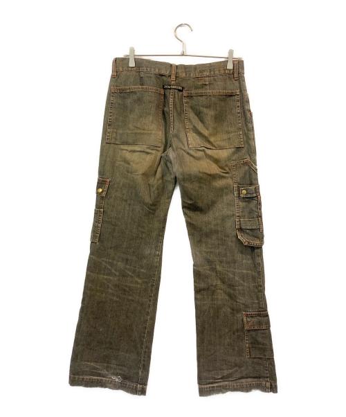 Jean Paul GAULTIER（ジャンポールゴルチェ）Jean Paul GAULTIER (ジャンポールゴルチェ) アーカイブデニムカーゴパンツ グレー サイズ:SIZE 48の古着・服飾アイテム