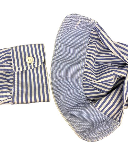 JUNYA WATANABE COMME des GARCONS MAN PINK（ジュンヤワタナベ コムデギャルソンマン ピンク）JUNYA WATANABE COMME des GARCONS MAN PINK (ジュンヤワタナベ コムデギャルソンマン ピンク) TIGER CAMO SHIRT ブルー サイズ:Sの古着・服飾アイテム