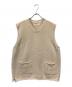 XENIA TELUNTS（キゼニアテルンツ）の古着「ニットベスト」｜アイボリー