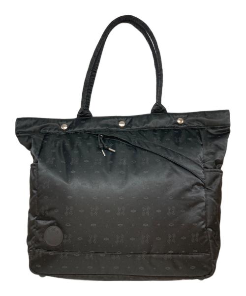 PORTER（ポーター）PORTER (ポーター) モノグラムトートバッグ ブラックの古着・服飾アイテム