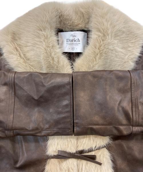 darich（ダーリッチ）Darich (ダーリッチ) リボンベルトヴィンテージレザージャケット ブラウン サイズ:SIZE Freeの古着・服飾アイテム