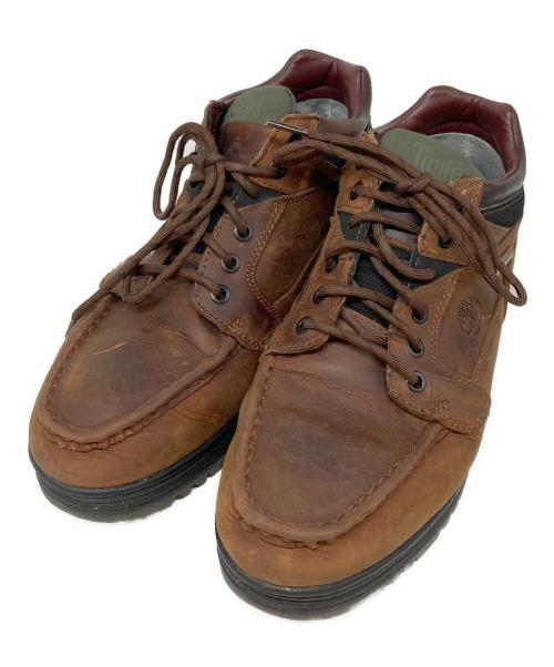 Timberland（ティンバーランド）Timberland (ティンバーランド) ヘリテージゴアテックスモックトゥミッド ブラウン サイズ:SIZE 28cmの古着・服飾アイテム