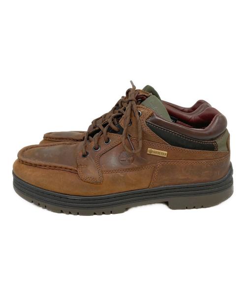 Timberland（ティンバーランド）Timberland (ティンバーランド) ヘリテージゴアテックスモックトゥミッド ブラウン サイズ:SIZE 28cmの古着・服飾アイテム